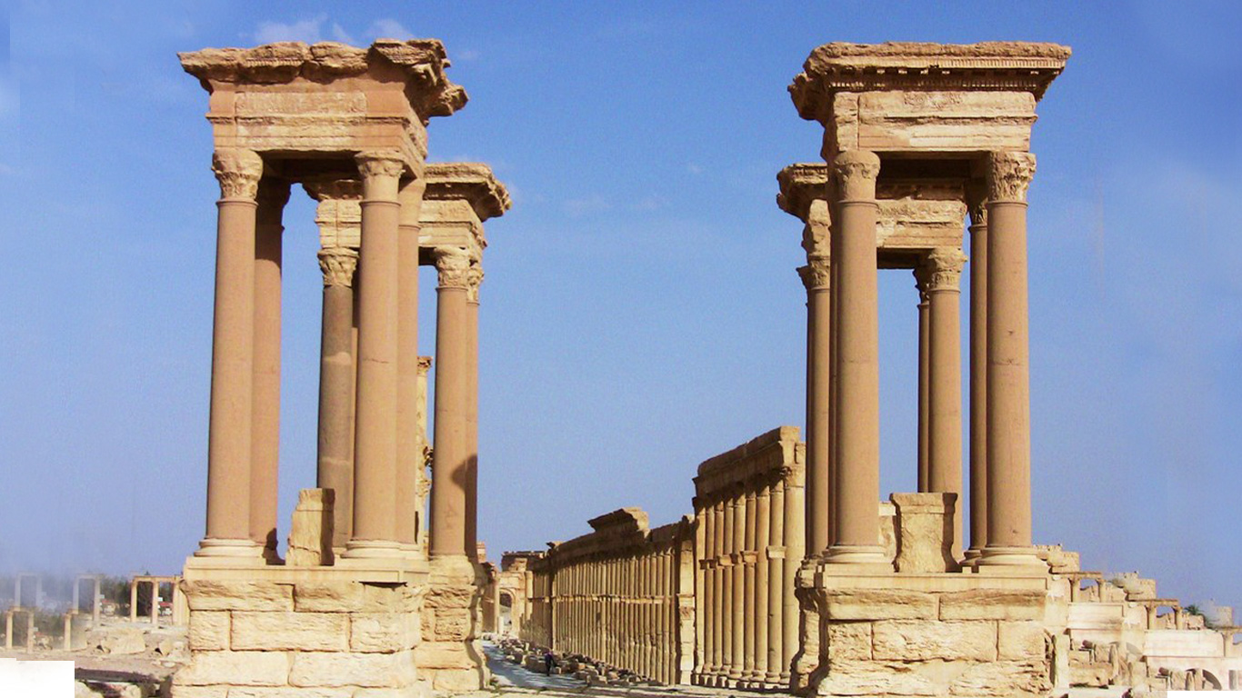 أشهر معالم السياحة في تدمر أشهر معالم السياحة في تدمر